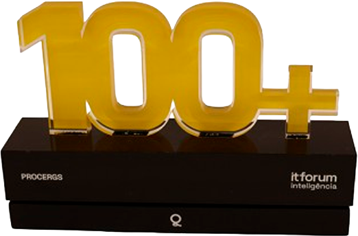 10° Lugar no ranking das 100+ inovadoras