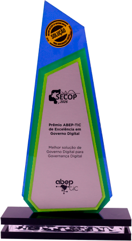 Prêmio ABEP-TIC 2026 – 1º lugar Categoria Melhor Solução de Governo Digital para Governança Digital